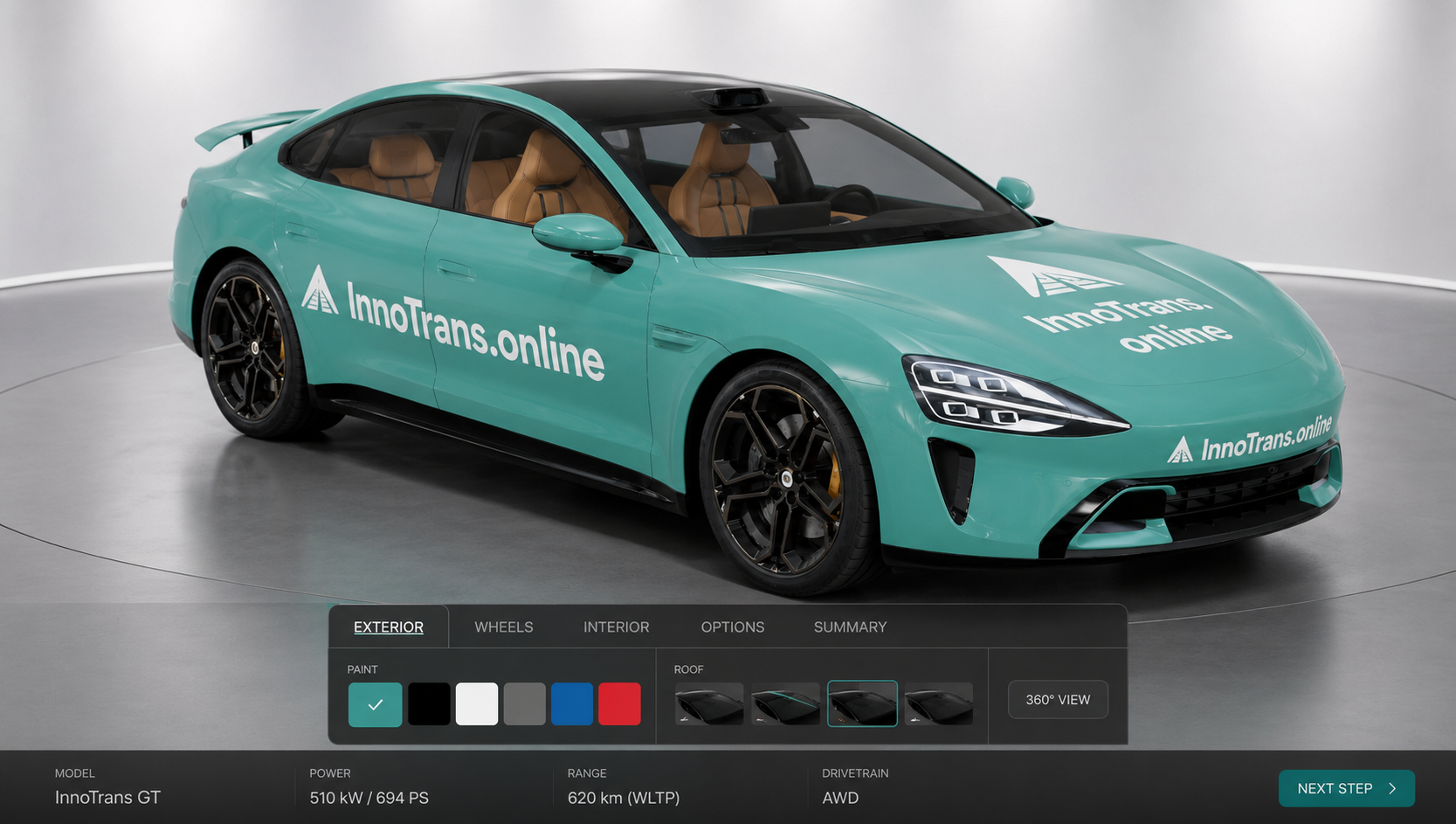 Interactive 3D Real-time preview